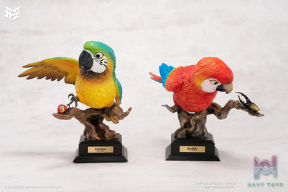 Xing Tou Yi He Studio – Jungle Catalog 002 Ara macao Scarlet Macaw Koddy (Licensed)