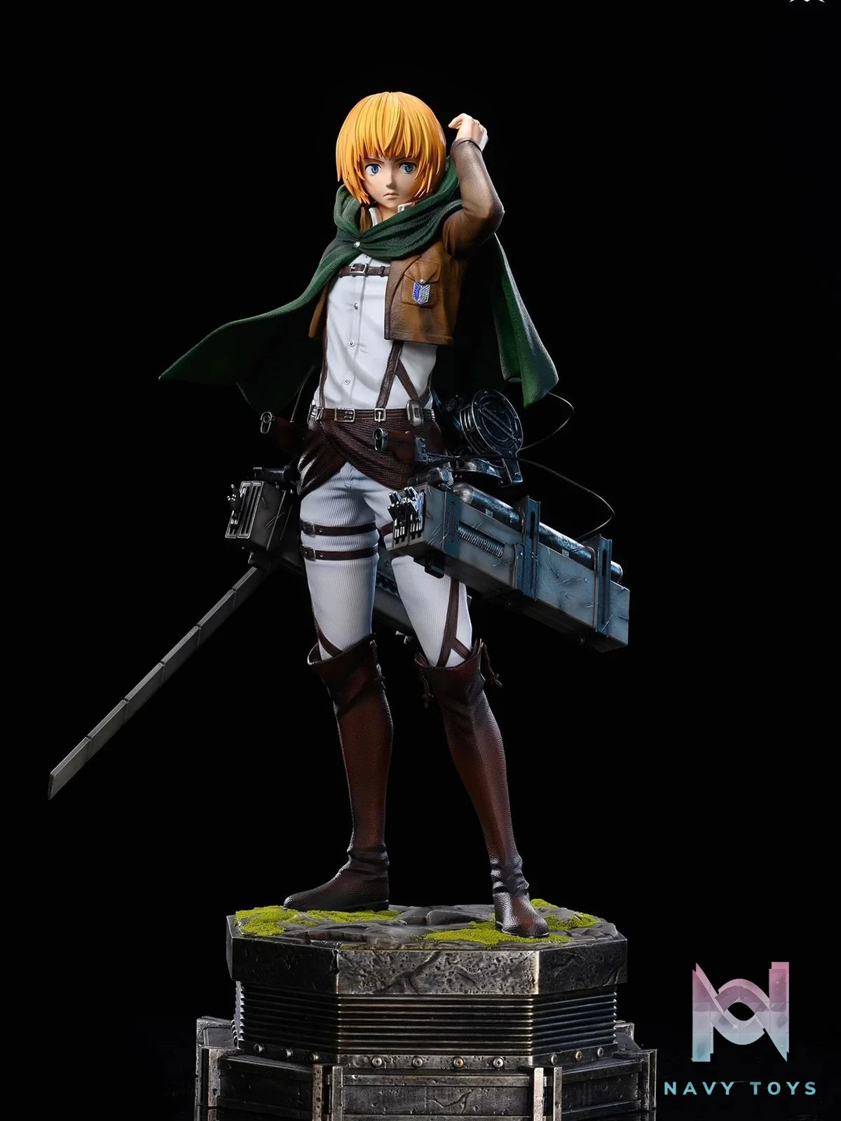 Mikasa Ackerman & Armin Arlert - Attack On Titan - JR Studio resin statue JR Studio anime figure