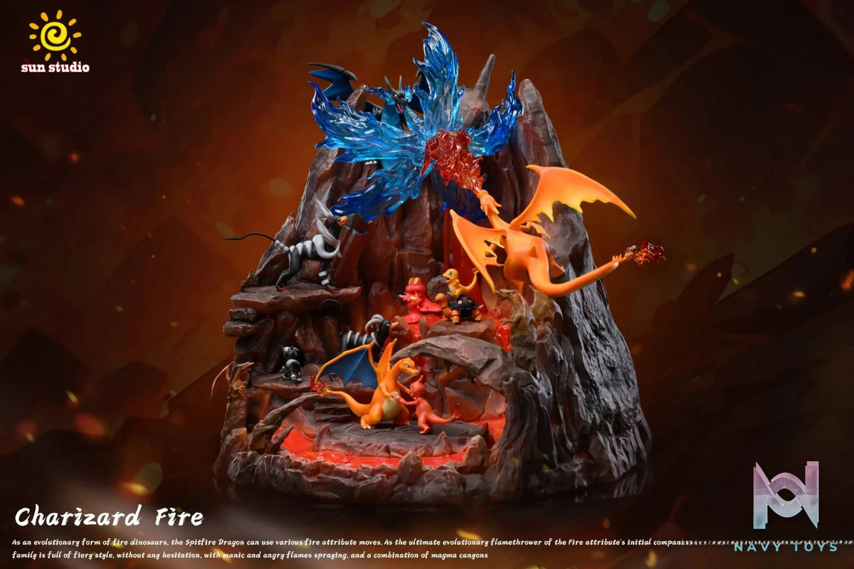 Sun Studio – Pokémon Charizard Volcano Scene