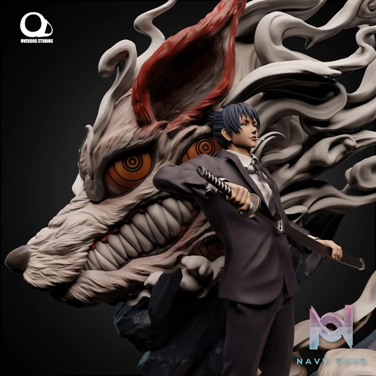 Aki Hayakawa - Over Dog Studio resin statue Overdog Studio anime figure