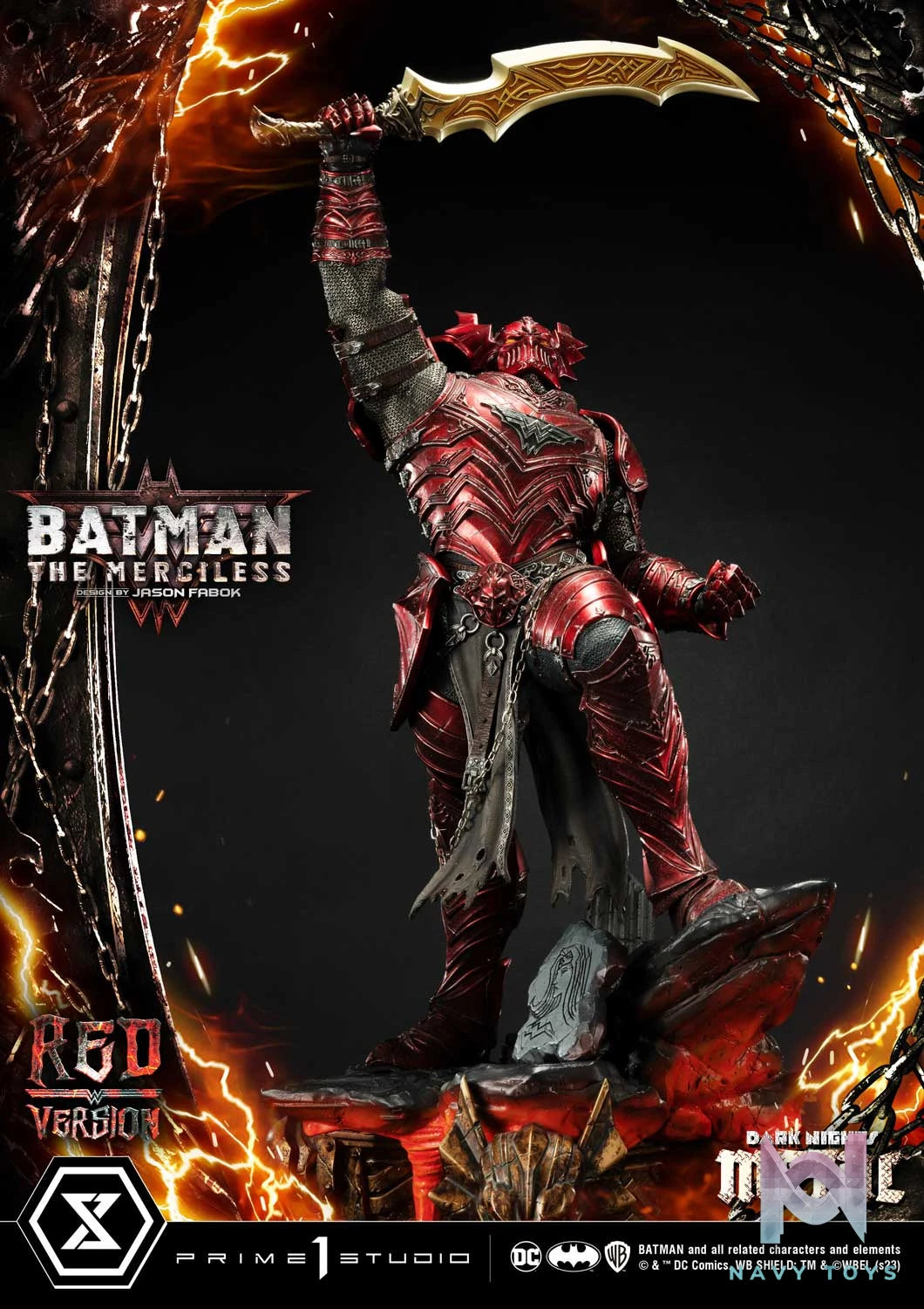 The Dark Knight: Metal - The Merciless - Prime 1 Studio resin statue Prime 1 Studio anime figure