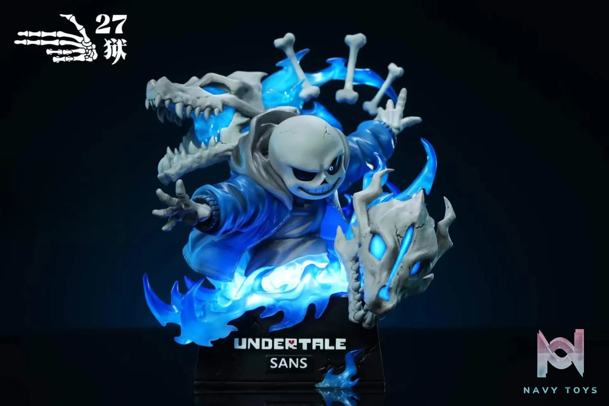 27abyss Studio – Sans Bust Undertale