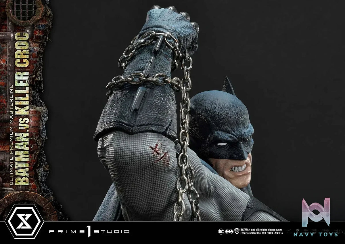 Prime 1 Studio – Ultimate Premium Masterline Batman (Comics) Batman Versus Killer Croc UPMDC-07 UPMDC-07DX UPMDC-07DXS (Licensed)