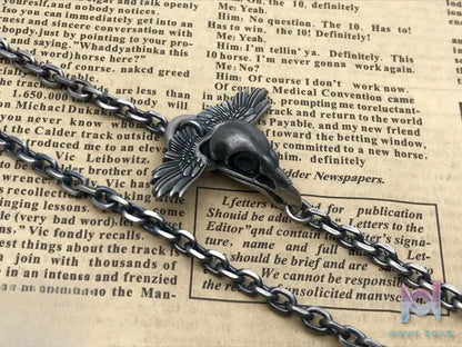 Shou Jiang Studio – Custom Original Design Men’s 4.3mm Eagle Curb Chain Necklace Original