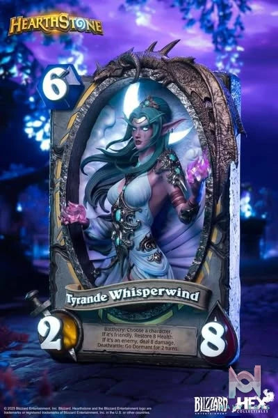 Tyrande Whisperwind Art resin statue Blizzard Hearthstone anime figure