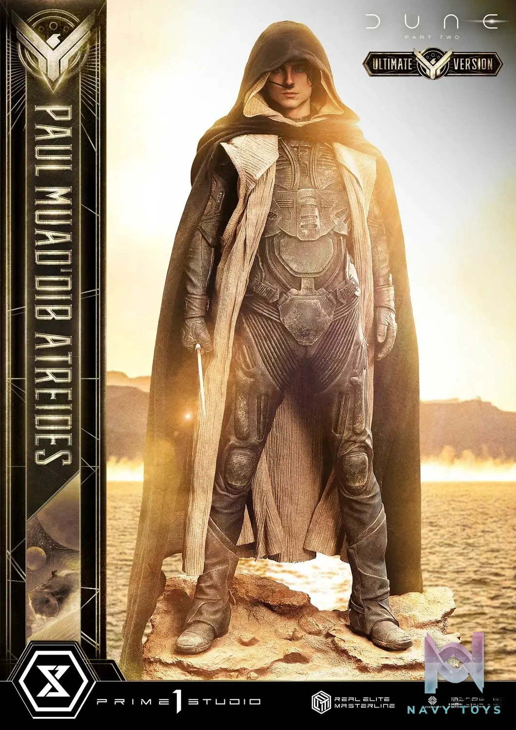 Prime 1 Studio – Real Elite Masterline Dune: Part Two (Film) Paul Atreides REMDUNE2-01 REMDUNE2-01UT REMDUNE2-01UTS (Licensed)