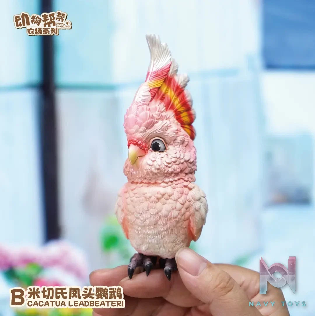 Animal BangBang Studio – Original “What bird?” Series Sunflower Parrot & Mitchell Parrot (Licensed)