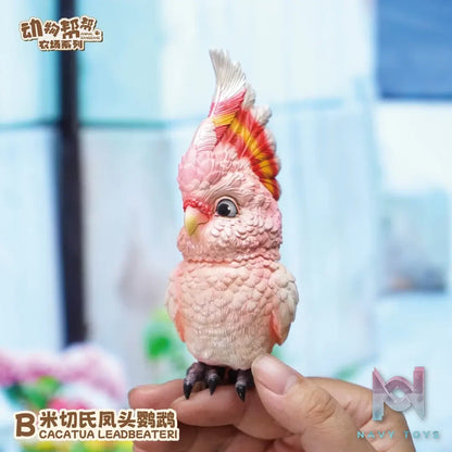 Animal BangBang Studio – Original “What bird?” Series Sunflower Parrot & Mitchell Parrot (Licensed)