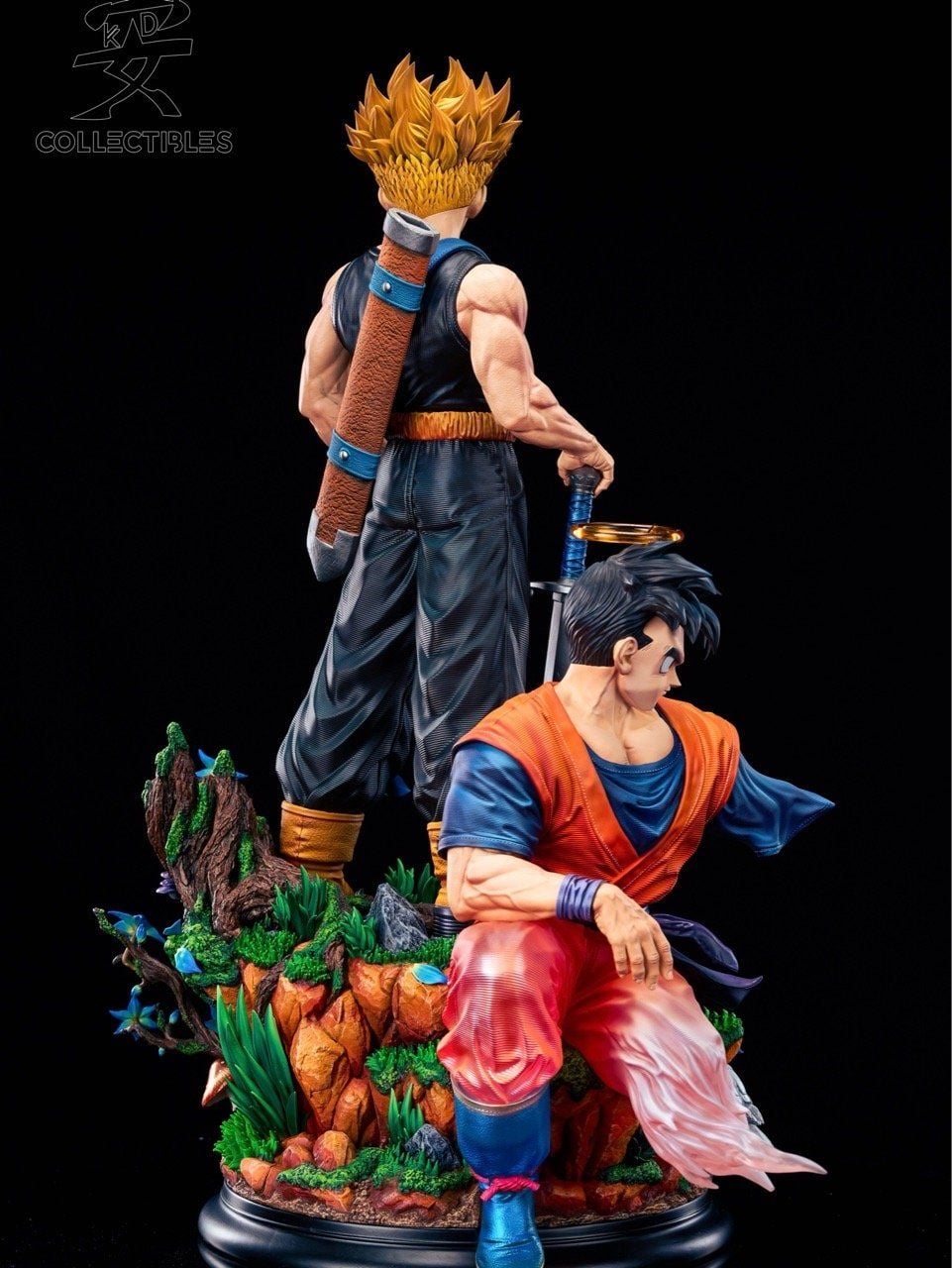 Trunks and Gohan - Dragon Ball - KD Collectibles resin statue kd collectibles anime figure