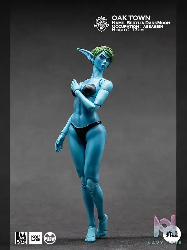 Lazy Monster Studio – Oak town Berylia Dark Moon Assassin & Sorceress (Licensed)