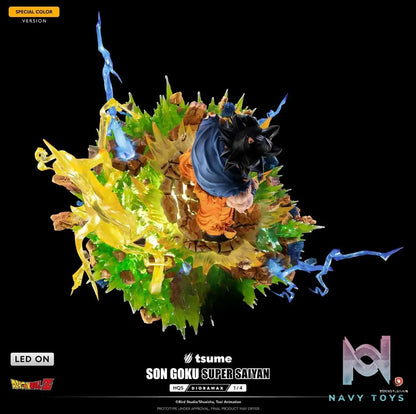 Tsume Studio – Dragon ball Son Goku Super Saiyan HQS Dioramax (Licensed)