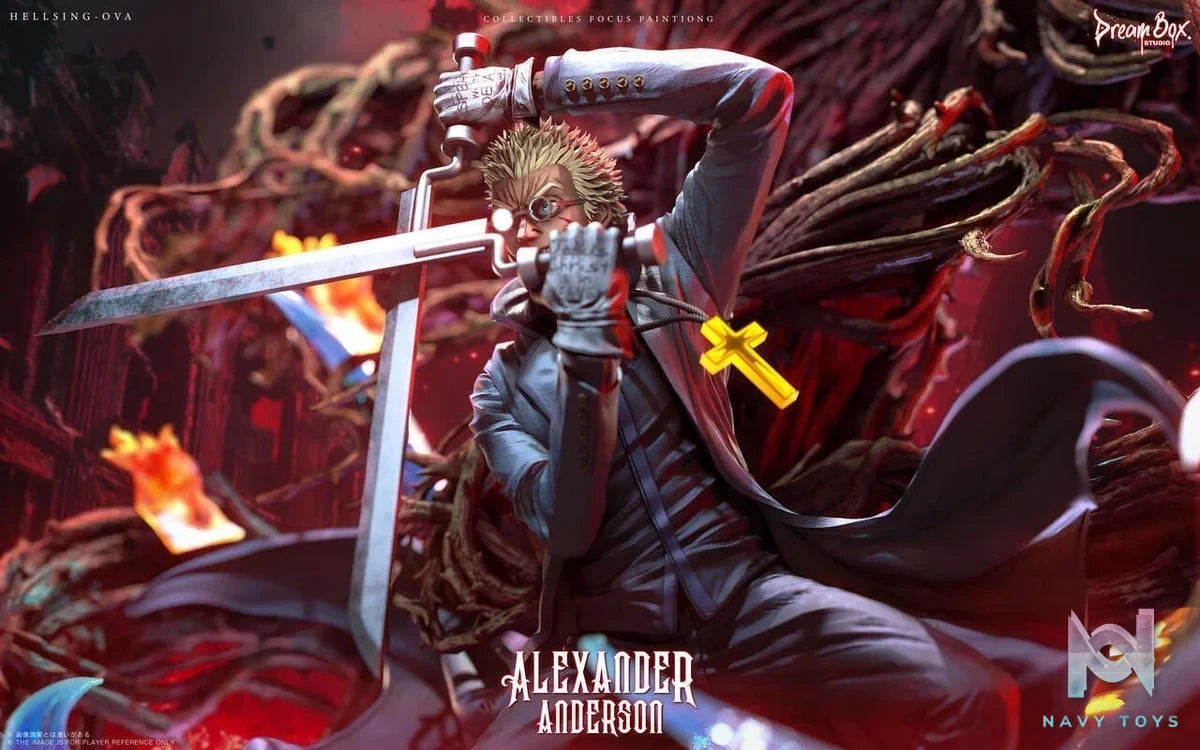 Alexander Anderson - Van Helsing - Dream Box Studio resin statue dream box studio anime figure