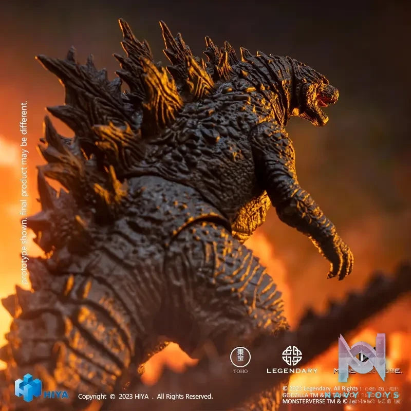 HIYA Studio – Exquisite Basic Series None Scale 7 Inch GODZILLA VS KONG Godzilla Action Figure (Updated Version) EBG0061