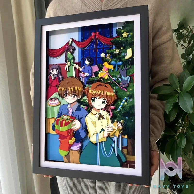 KALA HOME Studio – Cardcaptor Sakura Multiple Characters #02 3D Decorative Painting Cardcaptor Sakura