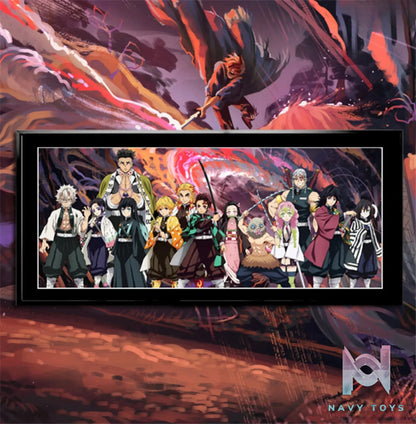 Mystery Gallery Studio – Demon Slayer Hashira Series Photo with Frame