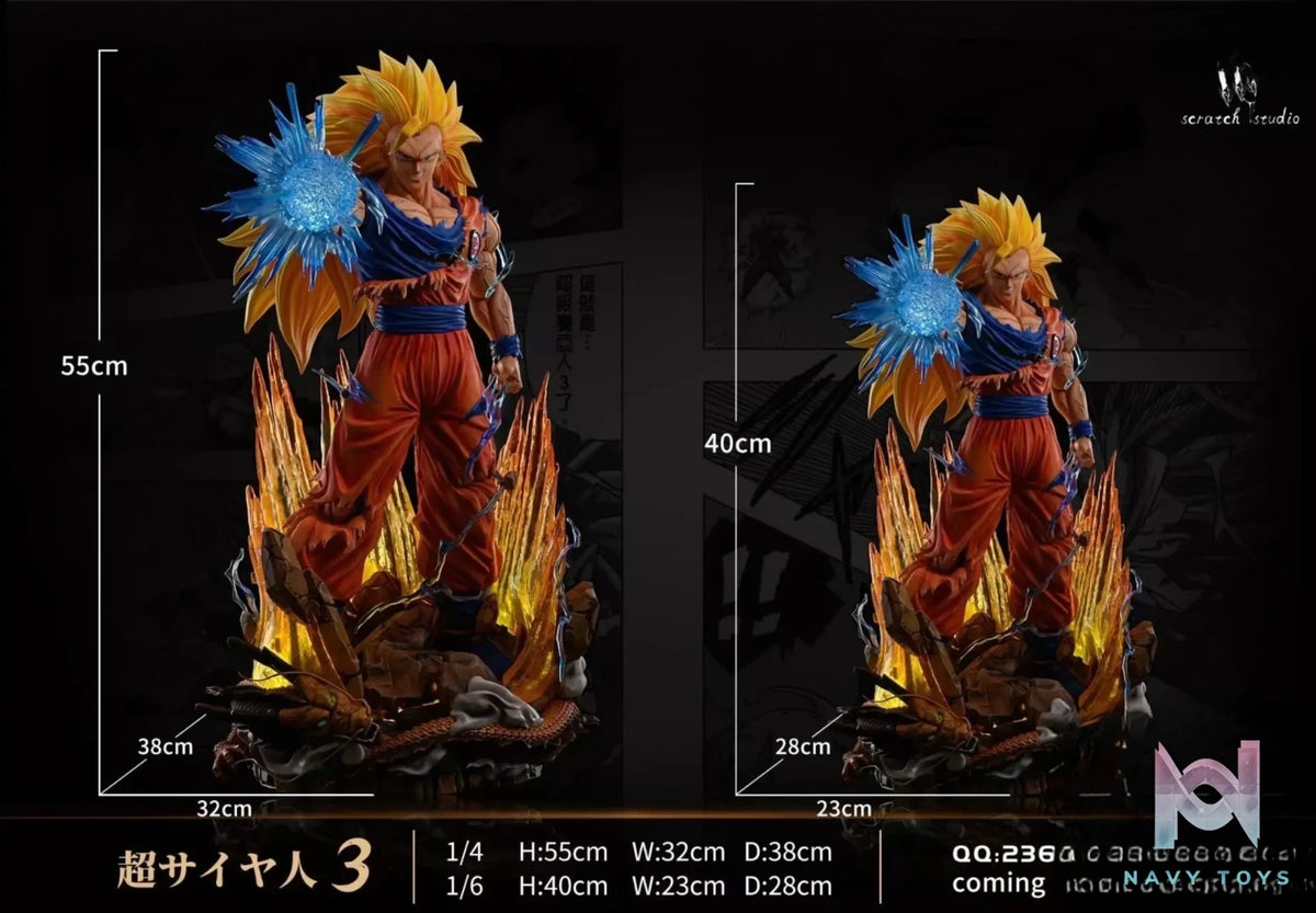 Scratch Studio – Dragon Ball Super Saiyan 3 Son Goku