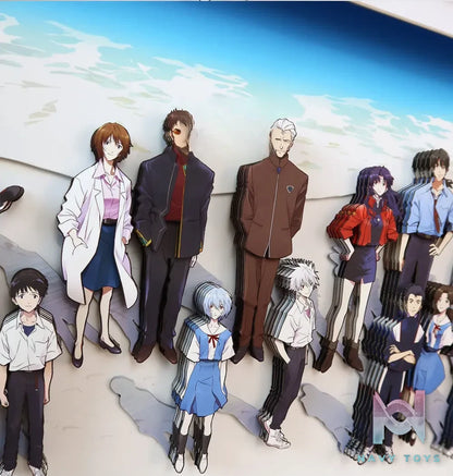 KALA HOME Studio – Neon Genesis Evangelion Multiple Characters #03 3D Decorative Painting Neon Genesis Evangelion