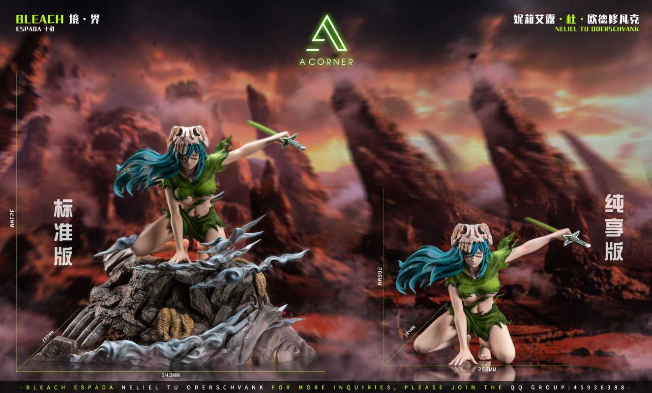 Nelliel Tu - Bleach - A Corner Studio resin statue A CORNER Studio anime figure