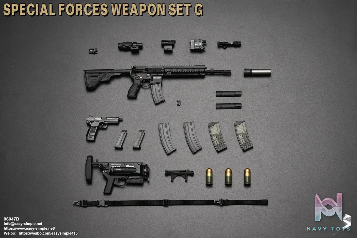 Easy Simple – Special Forces Weapon Set G (Licensed)