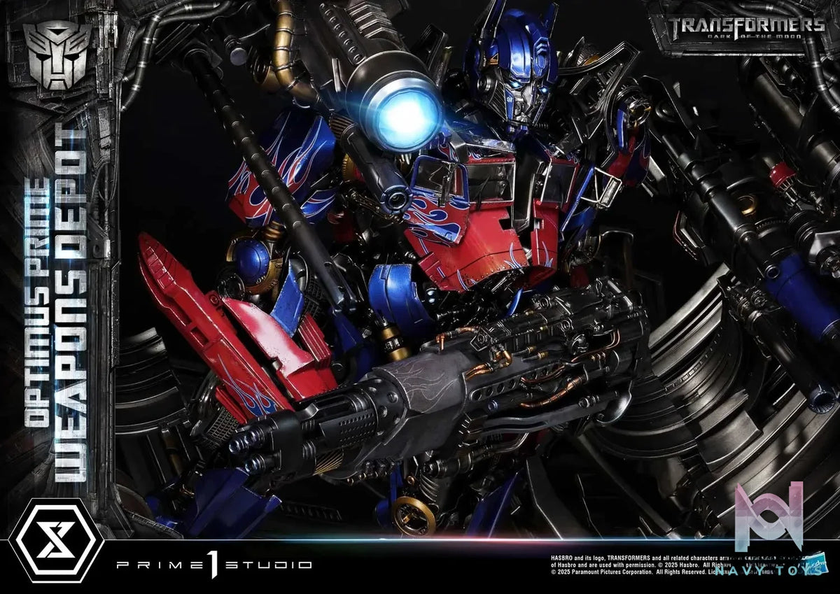 Prime 1 Studio – Museum Masterline Transformers: Dark of the Moon (Film) Optimus Prime Weapons Depot MMTFM-38 MMTFM-38S (Licensed)