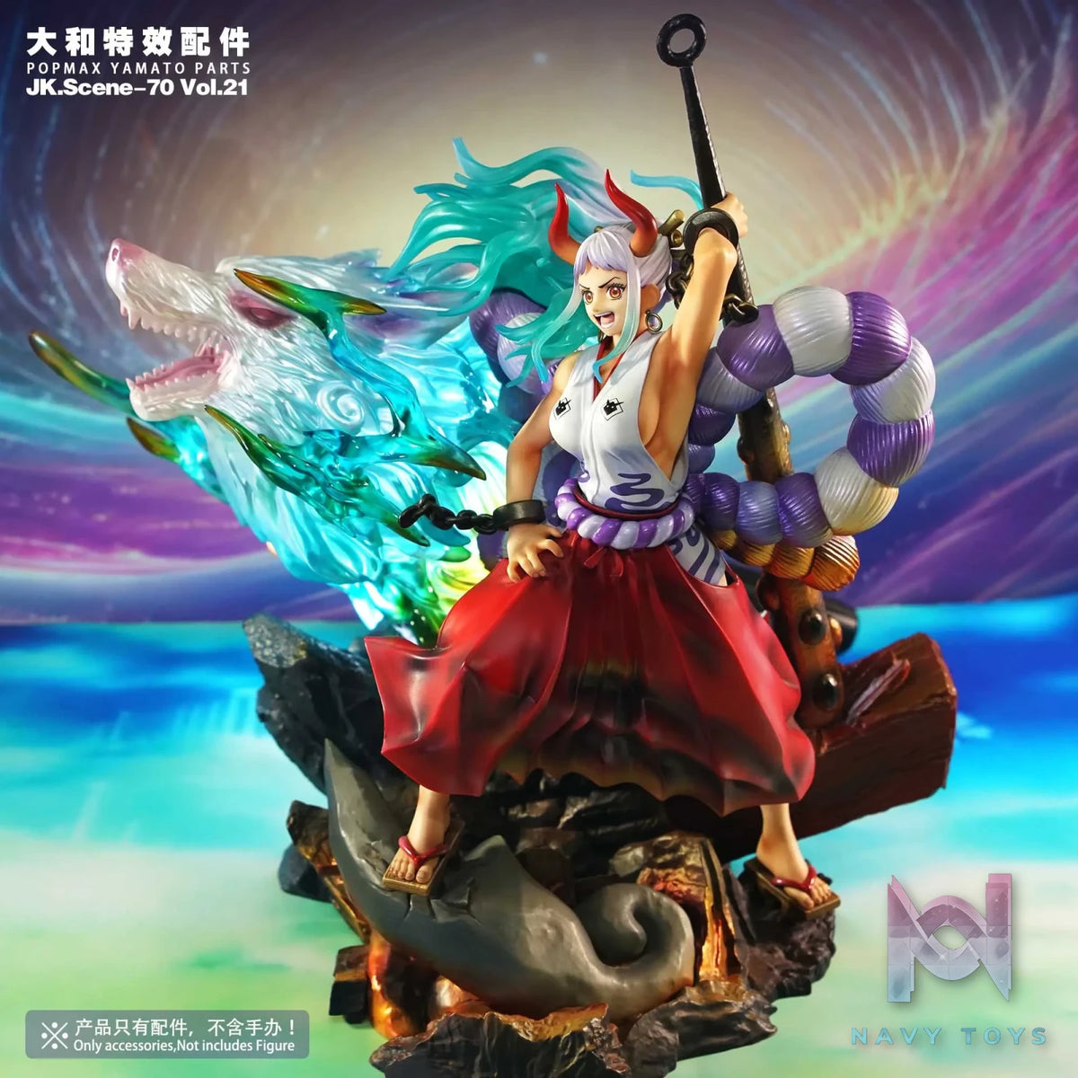 JacksDo Studio – One Piece POPMAX Yamato Special Effect Accessories