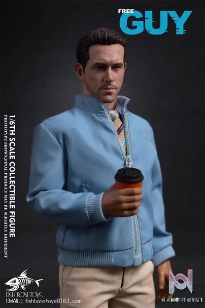 FISH BONETOYS – Original NO: FB-Z021 Out of control NPC FREE GUY 1/6 scale action figure