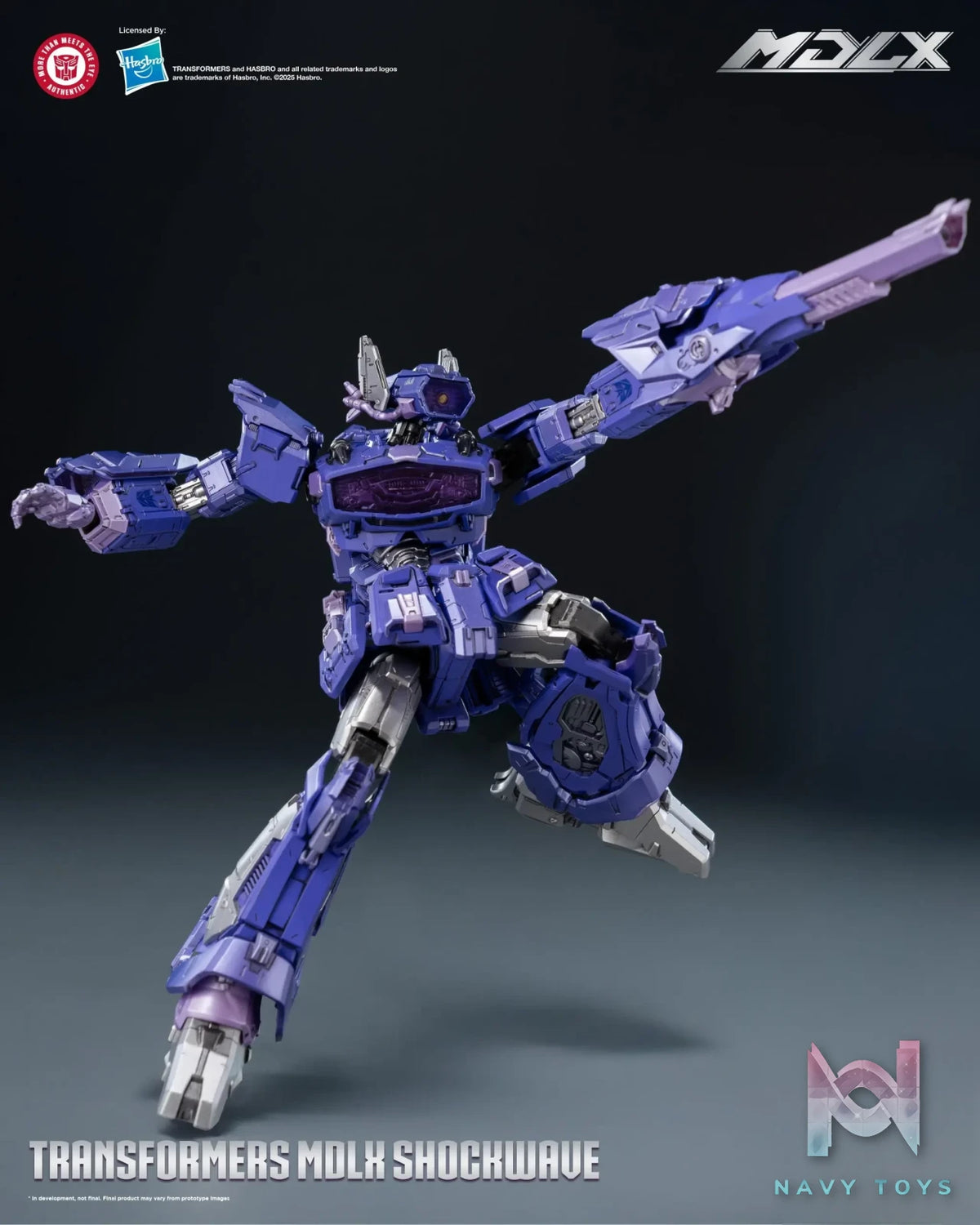 Threezero – Transformers MDLX Shockwave 3Z03410W0 (Licensed)