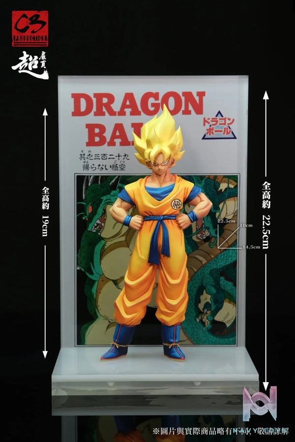 C3 Studio – Dragon Ball Super Title Page Goku Never Returns