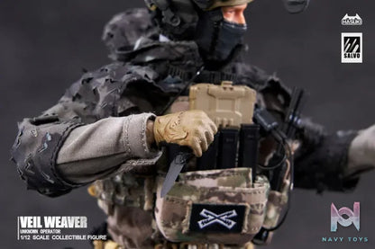 HASUKI – SALVO Series SA04 Veil Weaver 1/12 Complete Model Action Figure (Licensed)
