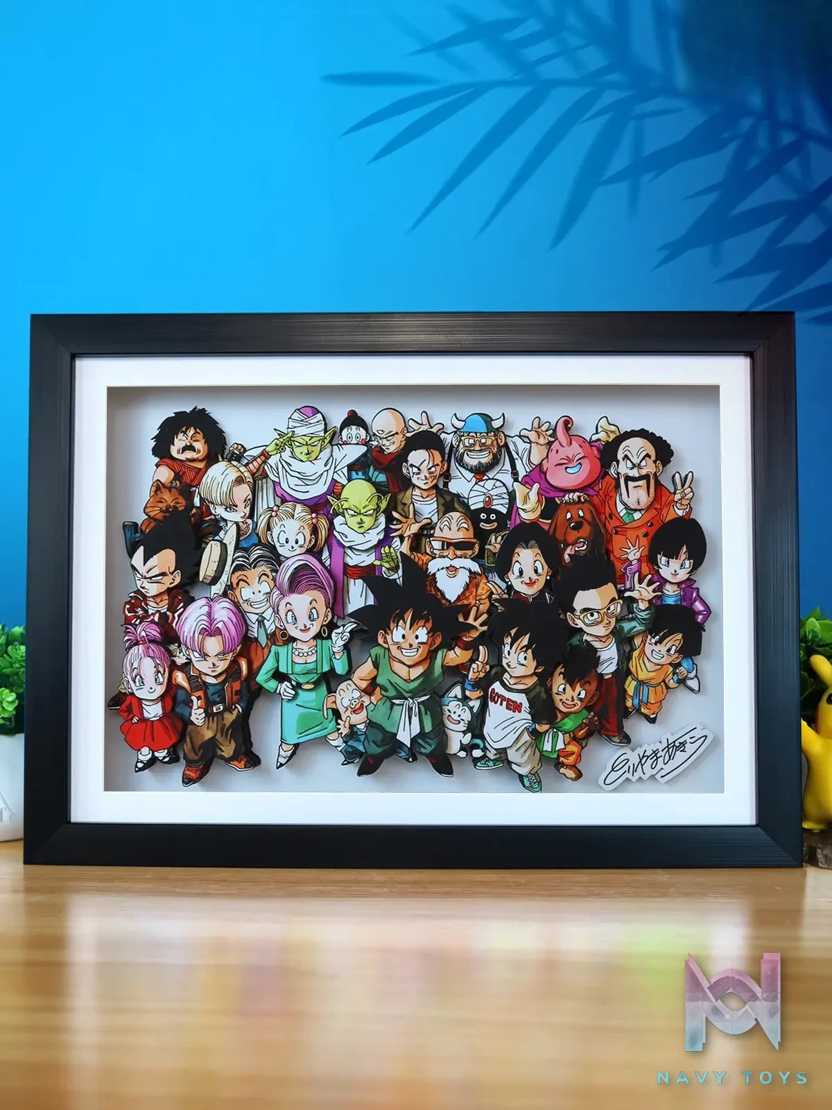 KALA HOME Studio – Dragon Ball Multiple Characters #08 3D Decorative Painting Dragon Ball