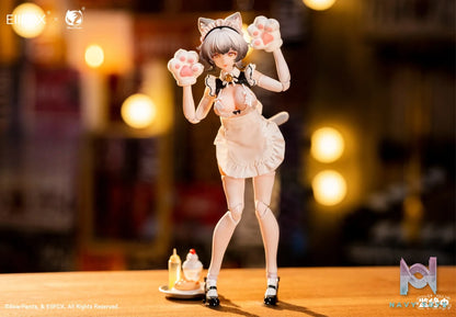 EIIFOX X BearPanda – Cat Maid Little Pudding 1/12 Scale Action Figure (Licensed)