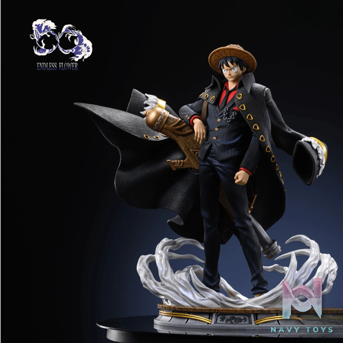 Endless Flower Studio – One Piece Strong World Luffy in Black #1
