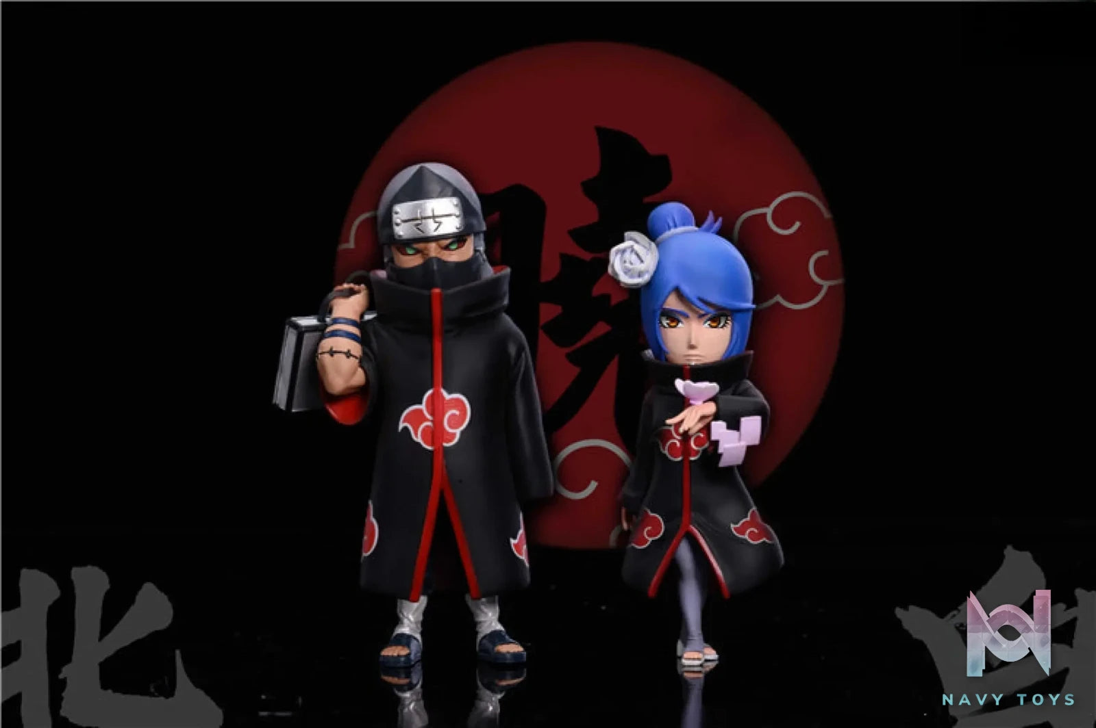 258W Studio – Naruto Akatsuki Series Kakuzu And Konan