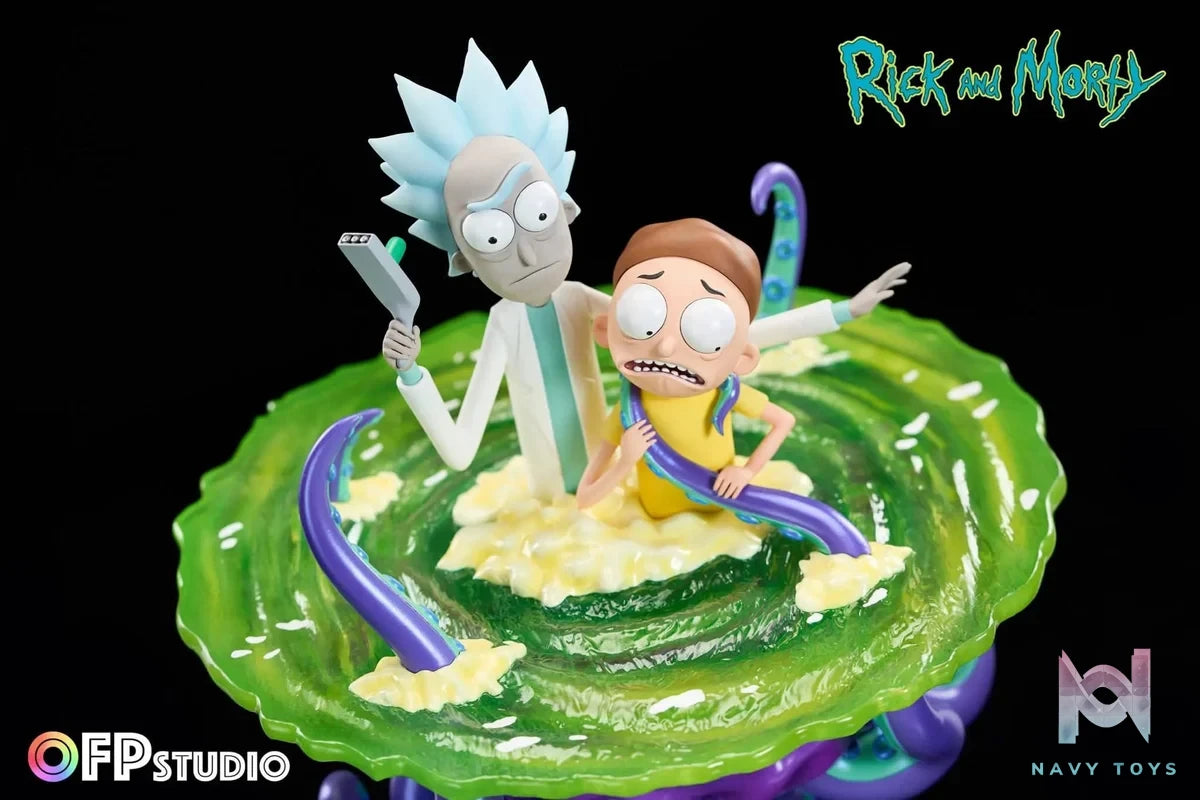 Rick and Morty resin statue OFP Studio anime figure
