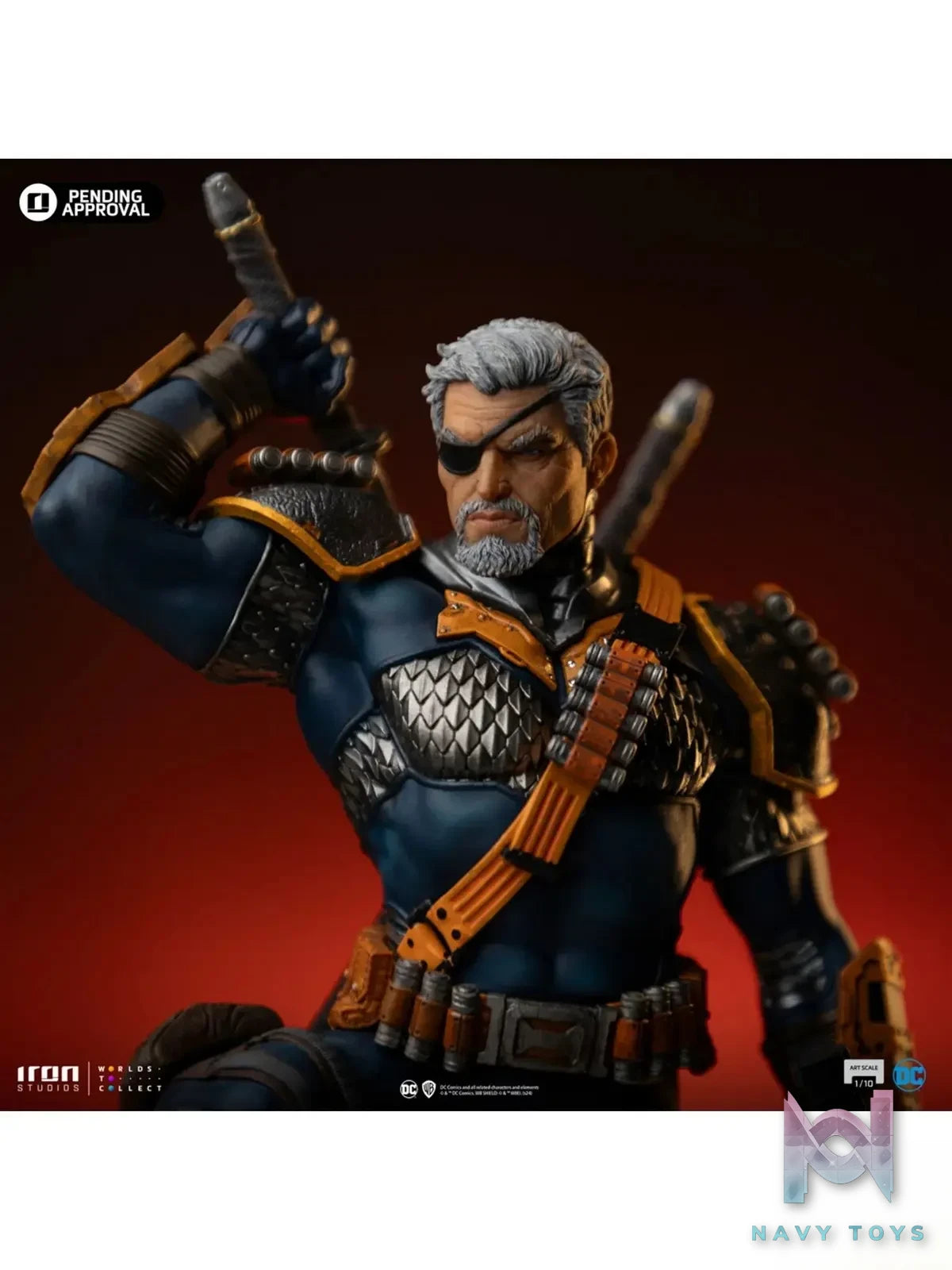 Iron Studio – DC Statue Deathstroke DC Comics Series 9 Art Scale 1/10 DCCDCG118225-10 (Licensed)