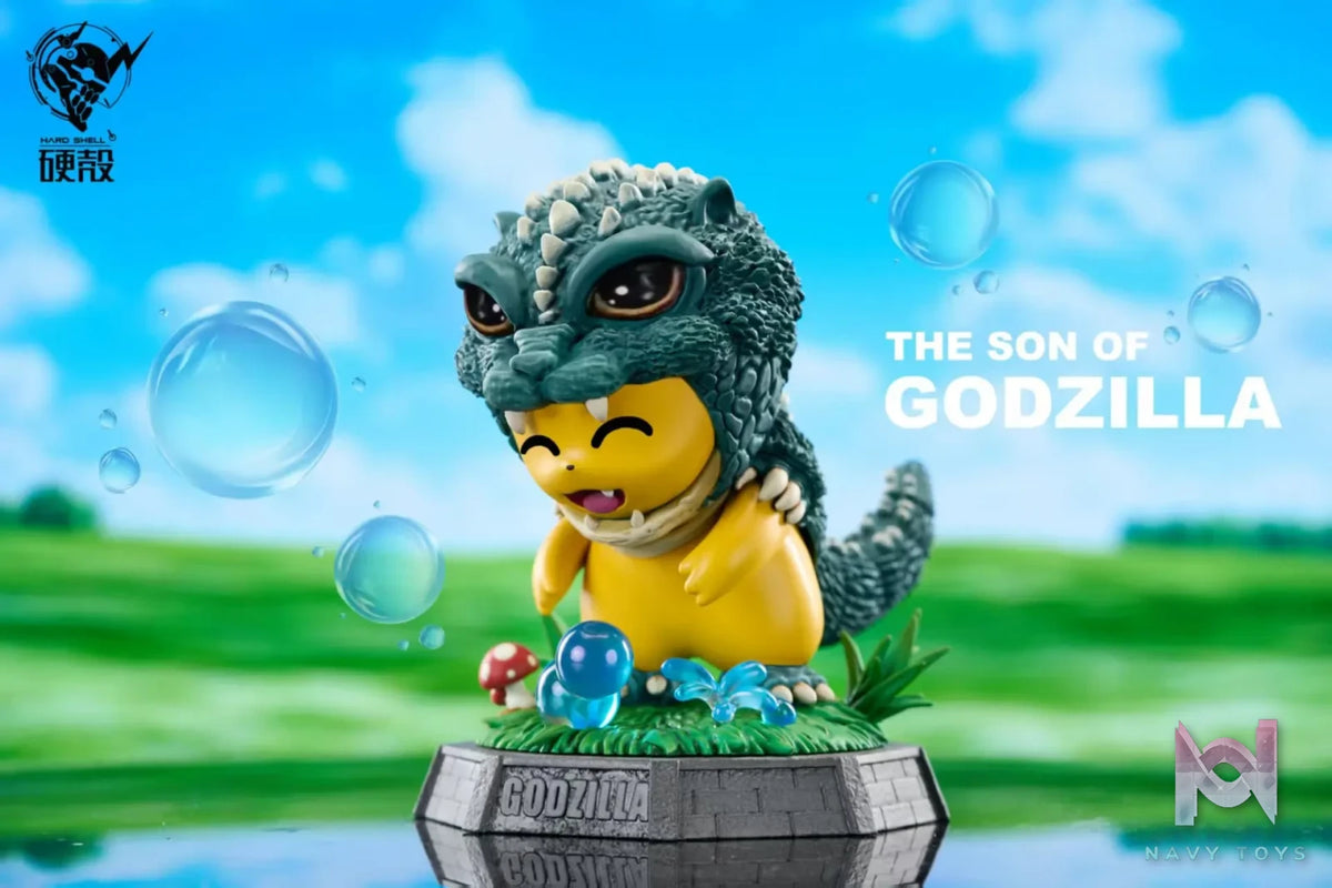 Hard Shell Studio – Pokemon Pikachu cosplay Big Monster Series Mini Godzilla’s Son