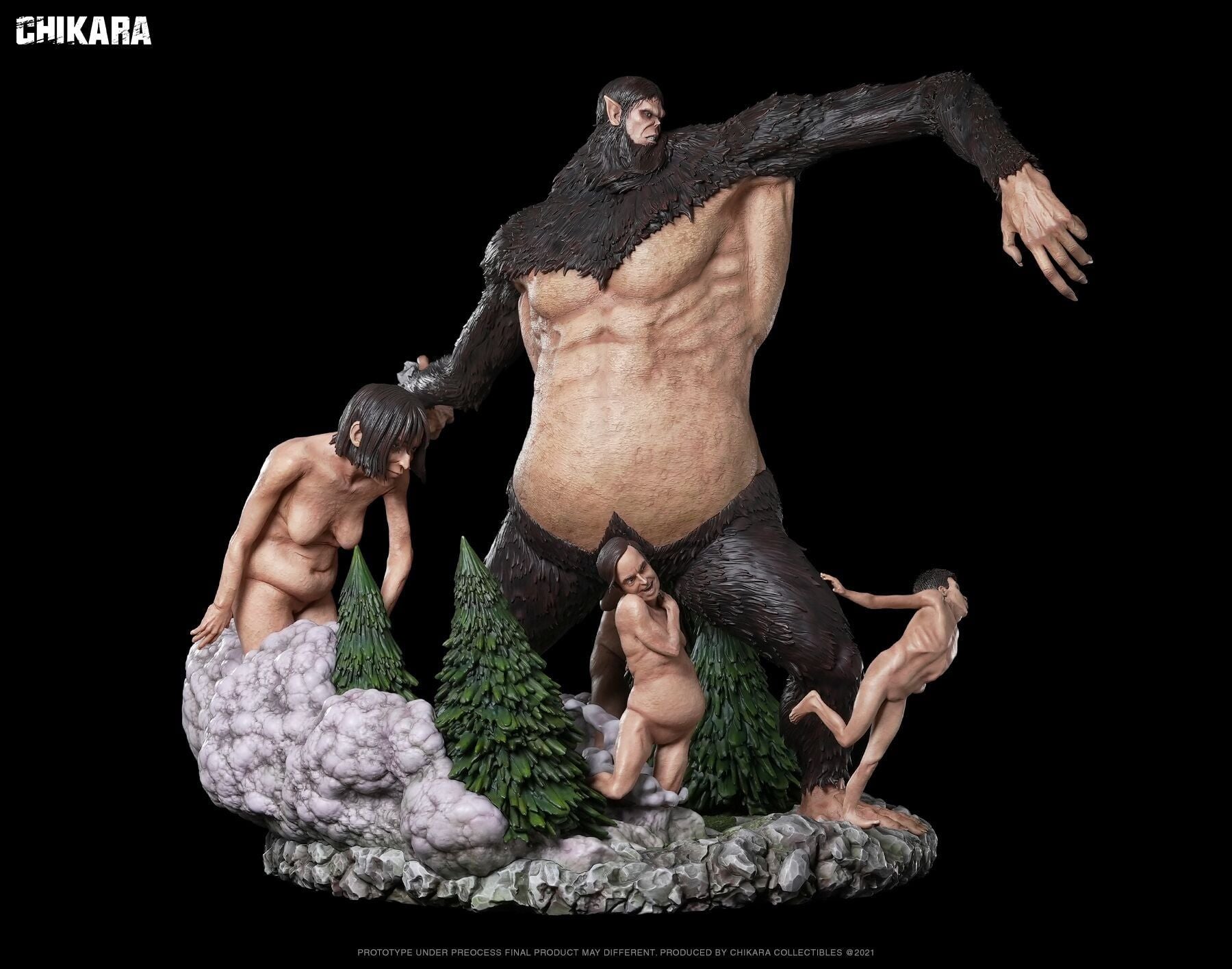 Beast Titan - Attack On Titan - Chikara Studio3 resin statue Chikara Studio anime figure