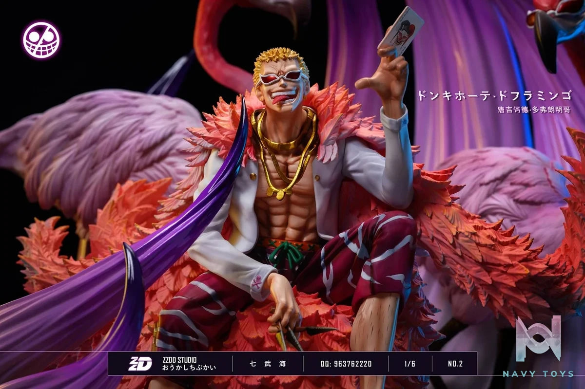 Doflamingo resin statue zzdd studio anime figure