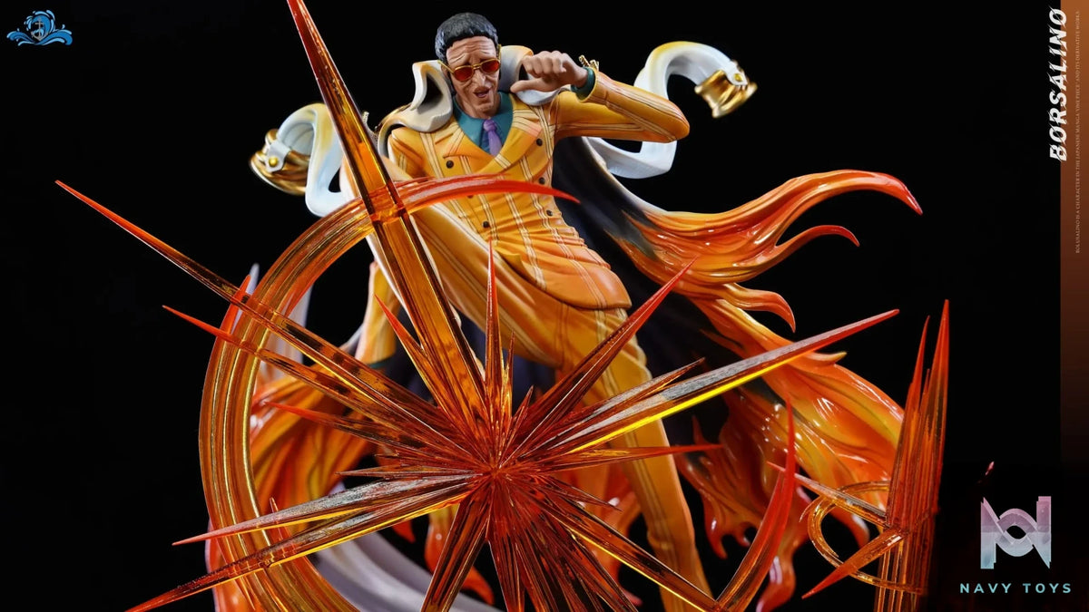 Po Lang Studio – One Piece Marines Three Admirals Kizaru Borsalino