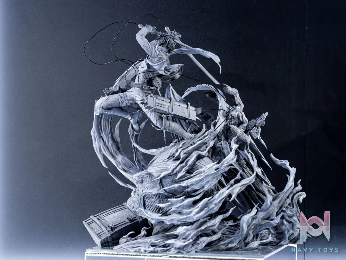 Three Artisan Studio – T Plus Series Attack on Titan Eren Jaeger 1/6 Statue (Licensed)