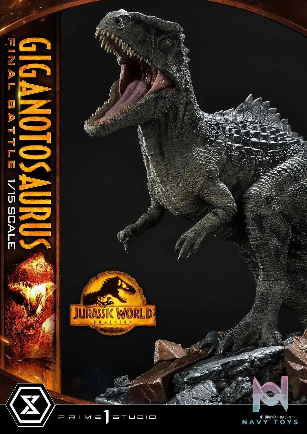 Prime 1 Studio – Legacy Museum Collection Jurassic World: Dominion(Film) Giganotosaurus 1/15 scale LMCJW3-04 LMCJW3-04S (Licensed)