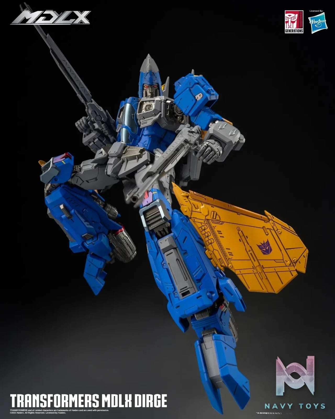 Threezero – Transformers Decepticon-MDLX Elegy #3Z0888 (Licensed)