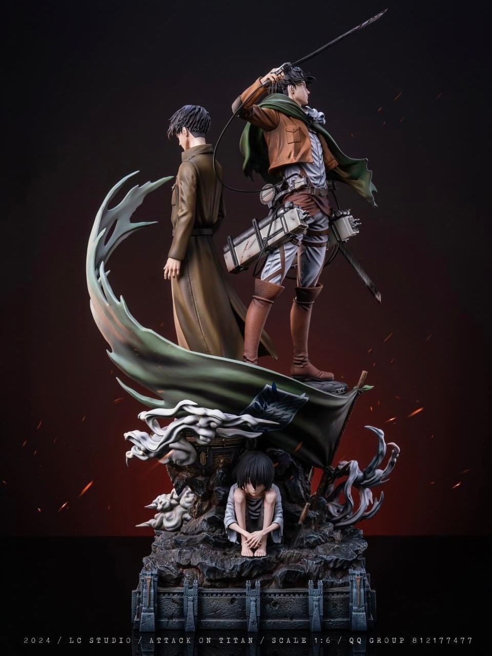 Levi Ackerman - Attack On Titan - LC Studio resin statue lc Studio anime figure