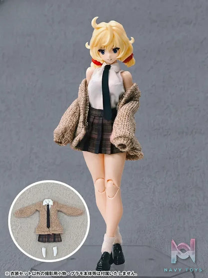 Alphamax – School Life Series Active Coordinate Ver. X Classical Coordinate Ver. X Loose Coordinate Ver. (DOLL ACCESSORY) (Licensed)