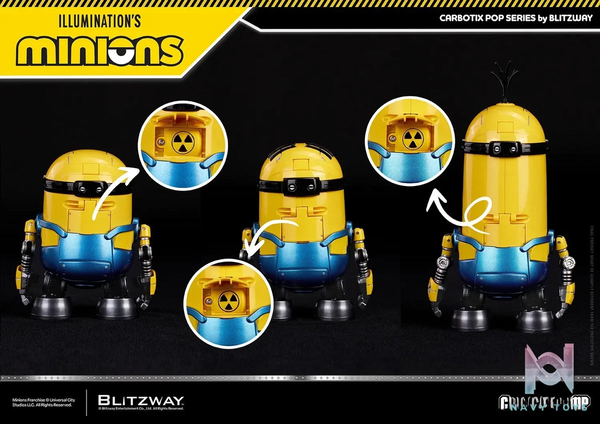 BLITZWAY – Carbotix Pop Minions BW-CA-11401 BW-CA-11402 BW-CA-11403 BW-CA-11404 (Licensed)
