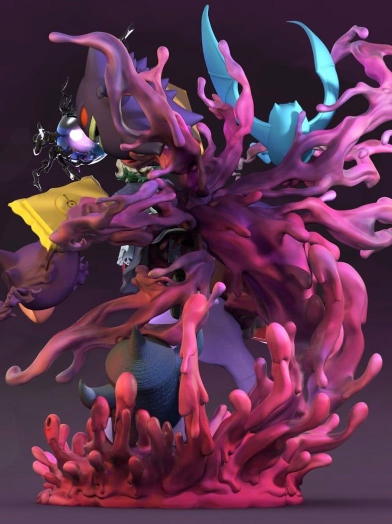 Agatha - Pokemon - Er Zhou Mu Studio resin statue Er Zhou Mu Studio anime figure