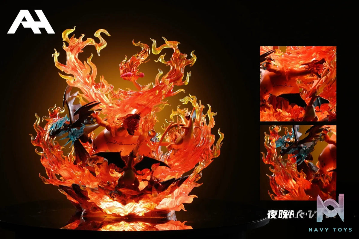 AH Studio – Pokemon Dynamax Charizard family