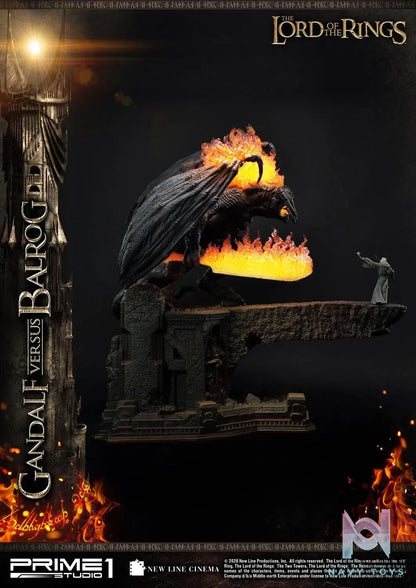 Prime 1 Studio – Premium Masterline The Lord of the Rings (Film) Gandalf Versus Balrog PMLOTR-02 PMLOTR-02EX (Licensed)