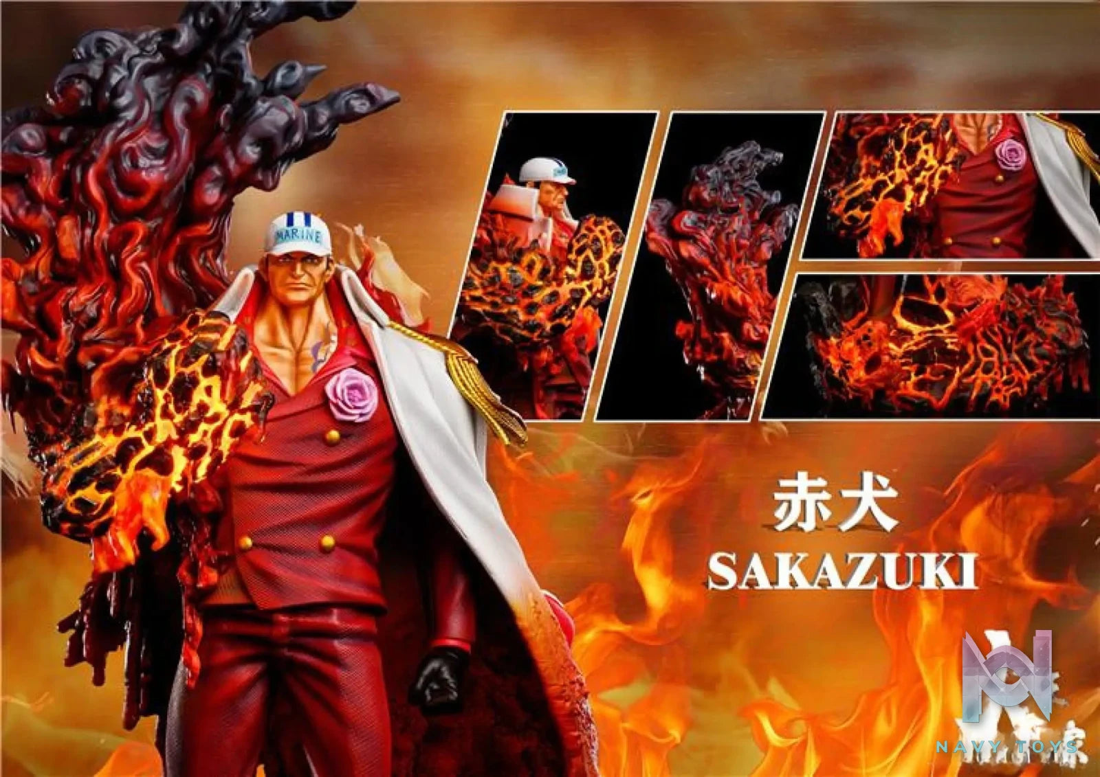 Big Players Studio – One Piece Sakazuki Akainu