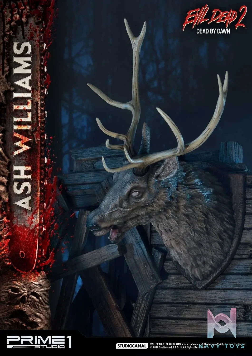 Prime 1 Studio – Museum Masterline Evil Dead 2: Dead By Dawn (Film) Ash Williams MMED2-01 MMED2-01EX MMED2-01EXS (Licensed)